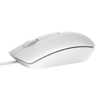Mysz przewodowa Dell MS116 1000dpi biała
