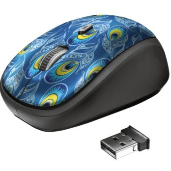Mysz TRUST Yvi Wireless Peacock