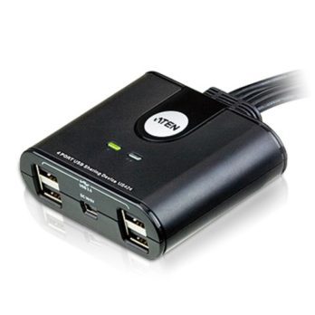 ATEN WSPÓŁDZIELENIE URZĄDZEŃ PERYFERYJNYCH US424-AT 4-PORTOWY USB 2.0