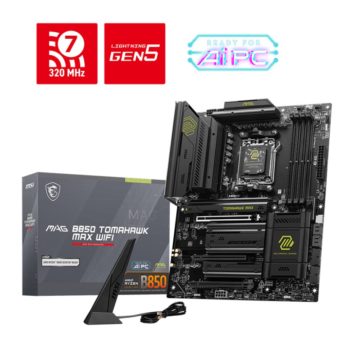 MSI MAG B850 TOMAHAWK MAX WIFI płyta główna AMD B850 Gniazdo AM5 ATX
