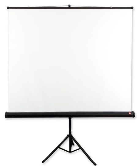 Ekran projekcyjny na stojaku AVTEK Tripod Standard 175 (rozwijane ręcznie; 175 x 175 cm; 1:1; 97”)