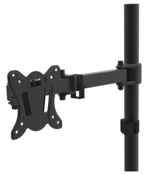 Uchwyt biurkowy do monitora Maclean MC-690 (biurkowy, Obrotowy, Uchylny; 13″ – 27″; max. 8kg)