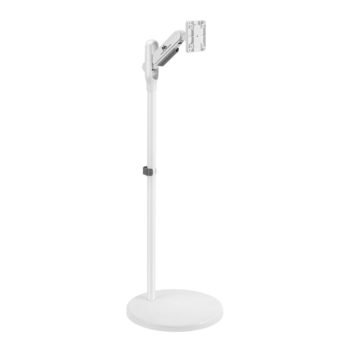 Mobilny stojak podłogowy na monitor/TV Maclean, sprężyna gazowa, 17″-35″, 2-10kg, biały, MC-970W