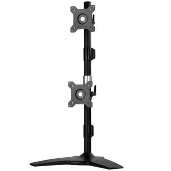 Silverstone ARM24BS uchwyt / stojak do monitorów 61 cm (24″) Pręt Czarny