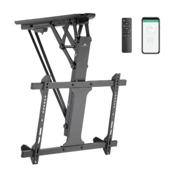 MACLEAN UCHWYT DO TV ELEKTRYCZNY SUFITOWY 32″-70″ 35KG MC-880T
