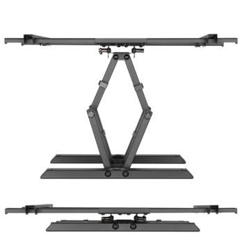 MACLEAN UCHWYT DO TV 37-80″ CZARNY MAX VESA 600X400 60KG MC-881