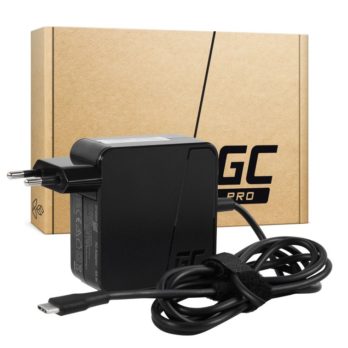 GREEN CELL ZASILACZ / ŁADOWARKA USB-C 65W 5V-9V-12V-15V/3A, 20V/3.25A POWER DELIVERY (AD134PV2)