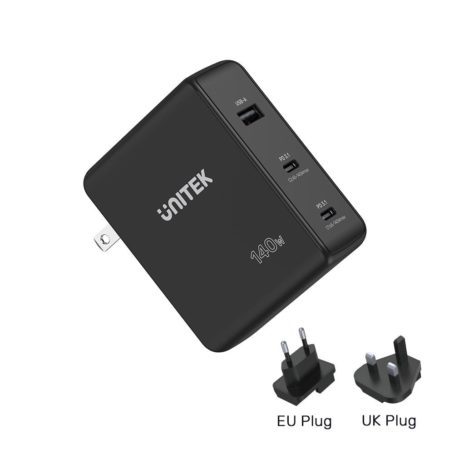 UNITEK P1115A ładowarka do urządzeń przenośnych Czarny