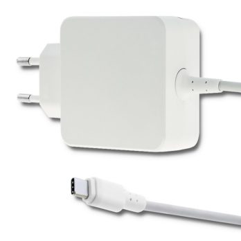 Qoltec 50194 Zasilacz sieciowy 45W | 5-20V | 2-3A | USB C |PD | Biała