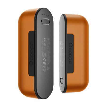 Ogrzewacz do rąk z funkcją powerbanku Ocoopa UT2s 2x5000 mAh, USB-C, pomarańczowy