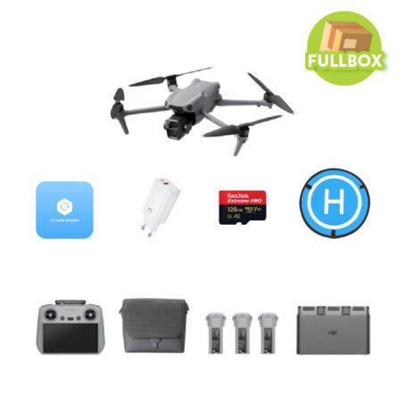 FullBox Dron DJI Air 3s Fly More Combo / DJI Care Refresh 2 letni+szkło ochronne gratis!