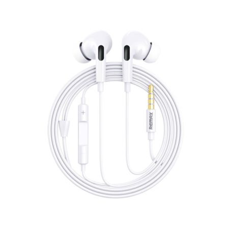 Słuchawki Remax RM-533, 3.5 mini jack, 1.2m (białe)