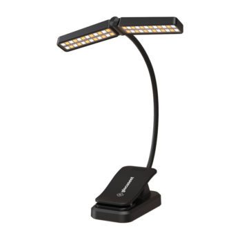 Lampka bezprzewodowa Wingy Glocusent GLCSNTA2901 z klipsem USB-C 1000mAh czarna