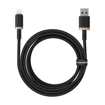 Kabel Baseus Dura 2.4A 2m (czarno-złoty)