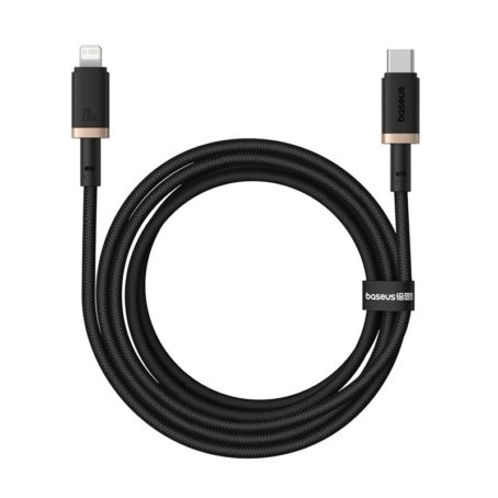 Kabel Baseus Dura Typ C 20W 2m (czarno-złoty)