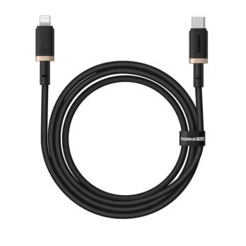 Kabel Baseus Dura Typ C 20W 1m (czarno-złoty)