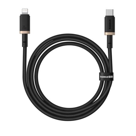 Kabel Baseus Dura Typ C 20W 1m (czarno-złoty)