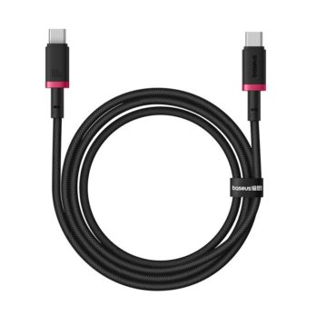 Kabel Baseus Dura Typ C-Typ C 100W 1m (czerwono-czarny)