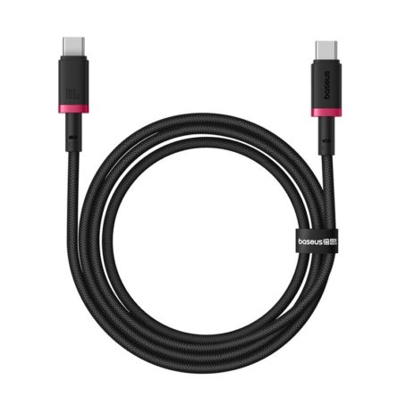 Kabel Baseus Dura Typ C-Typ C 100W 1m (czerwono-czarny)