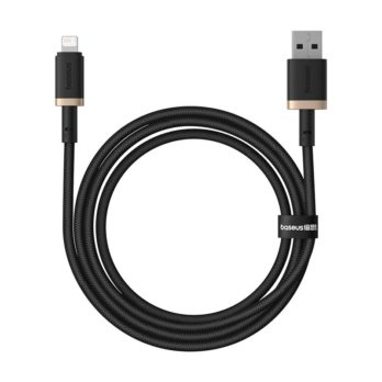 Kabel Baseus Dura 2.4A 1m (czarno-złoty)