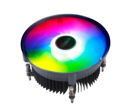 Akasa Vegas Chroma LG Procesor Chłodnica powietrza 12 cm Czarny 1 szt.