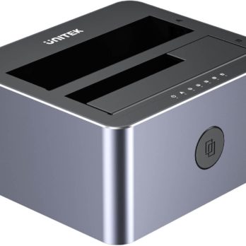 UNITEK STACJA KLONUJĄCA DYSKI 2 X SATA 2,5″/3,5″ USB-C 10GBPS