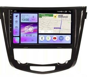 RADIO NAWIGACJA GPS NISSAN QASHQAI X-TRAIL 2014+ ANDROID klima automatyczna