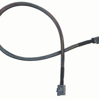 Microchip Technology 2282100-R kabel SAS 1 m 6 Gbit/s Czarny