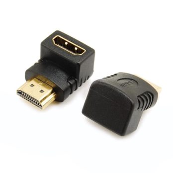 Adapter SAVIO CL-112 (HDMI F – HDMI M; kolor czarny)