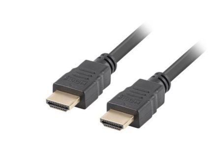 Lanberg CA-HDMI-13CC-0050-BK kabel HDMI 5 m HDMI Typu A (Standard) Czarny