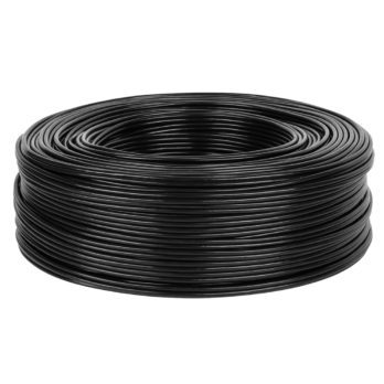 Kabel 2 x RCA-4mm czarny