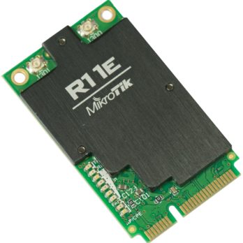 MikroTik R11e-2HnD | Karta miniPCI-e | 2,4GHz, 2x u.Fl
