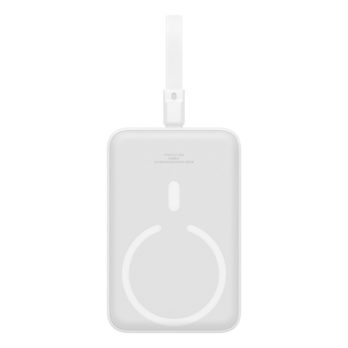 Powerbank Baseus Magnetic Mini Air Wireless 10000mAh 20W+kabel lightning (biały)