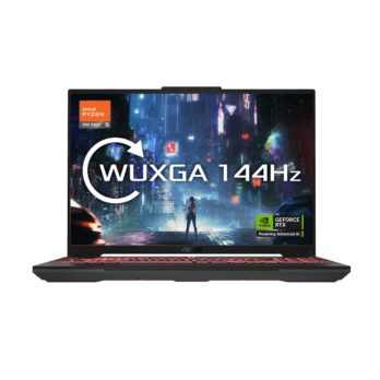 ASUS TUF Gaming A16 FA607NU-R5085W Ryzen 5 7535HS 16.0″ FHD+ 144Hz Value IPS-level 300nits AG 8GB DDR5 SSD512 GeForce RTX 4050 6GB LAN WLAN+BT Cam720p 56Wh Win11 Mecha Gray