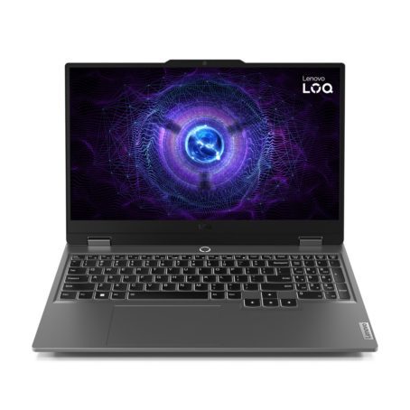 Lenovo LOQ 15IAX9 i5-12450HX 15.6" FHD IPS 300nits AG 144Hz 16GB DDR5 4800 SSD512 GeForce RTX 4060 8GB NoOS Luna Grey (WYPRZEDAŻ)