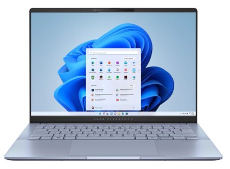 ASUS Vivobook S 14 S5406SA-PP067W Core Ultra 5 Processor 226V 14.0"3K 120Hz 400nits Glossy 16GB LPDDR5X SSD512 Intel Arc Graphics WLAN+BT Cam1080 75WHrs Win11 Mist Blue
