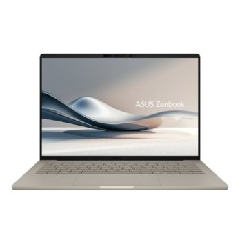 ASUS Zenbook A14 UX3407RA-QD020W X Elite X1E 78 100 14.0″ WUXGA OLED 60Hz 400nits Glossy 32GB LPDDR5X SSD1TB Qualcomm Adreno GPU WLAN+BT Cam 70WHrs Win11 Zabriskie Beige