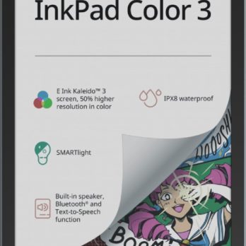 Ebook PocketBook InkPad 743 Color 3 7,8″ 32GB Wi-Fi Stormy Sea (WYPRZEDAŻ)