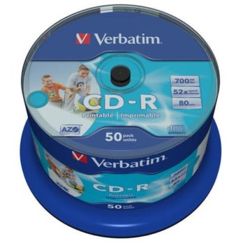 Płyta CD Verbatim 43438 (700MB; 52x; 50szt.; Cake)