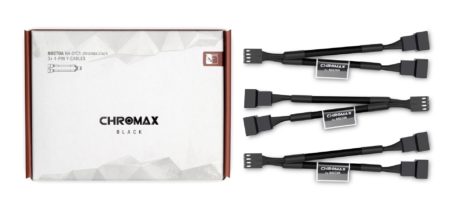Rozgałęziacz Y NOCTUA NA-SYC1.black dla 4-Pin PWM 3 szt.