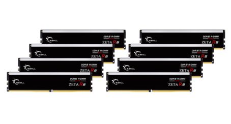 G.SKILL ZETA R5 INTEL DDR5 ECC-R 8X32GB 6000MHZ CL30 F5-6000R3036G32GE8-ZR5K