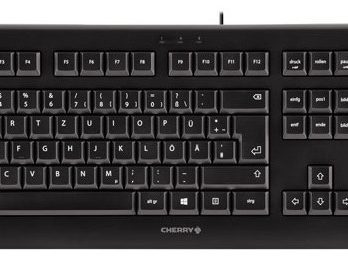 CHERRY KC 1000 klawiatura Dom USB Swiss Czarny