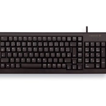 CHERRY XS Complete klawiatura Uniwersalne USB QWERTZ Niemiecki Czarny