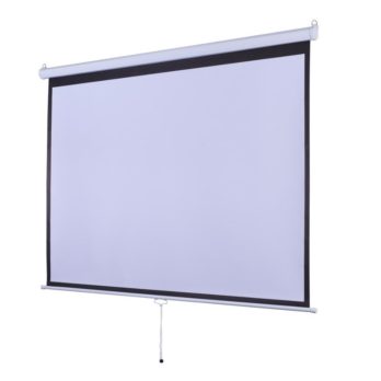 Ekran projekcyjny Silelis ES-2 100″ (203×152 cm, 16:9), zwijany