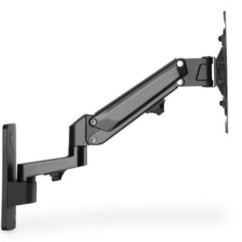 Uchwyt ścienny pojedynczy 1xLCD max 43″ i 23kg z sprężyną gazową