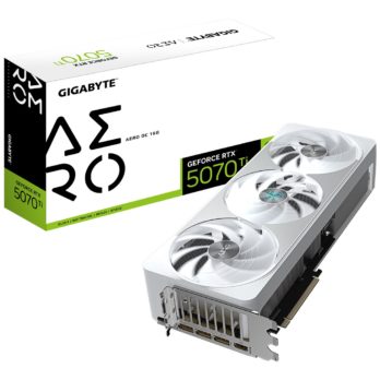 Karta graficzna Gigabyte GeForce RTX 5070 Ti AERO OC 16GB