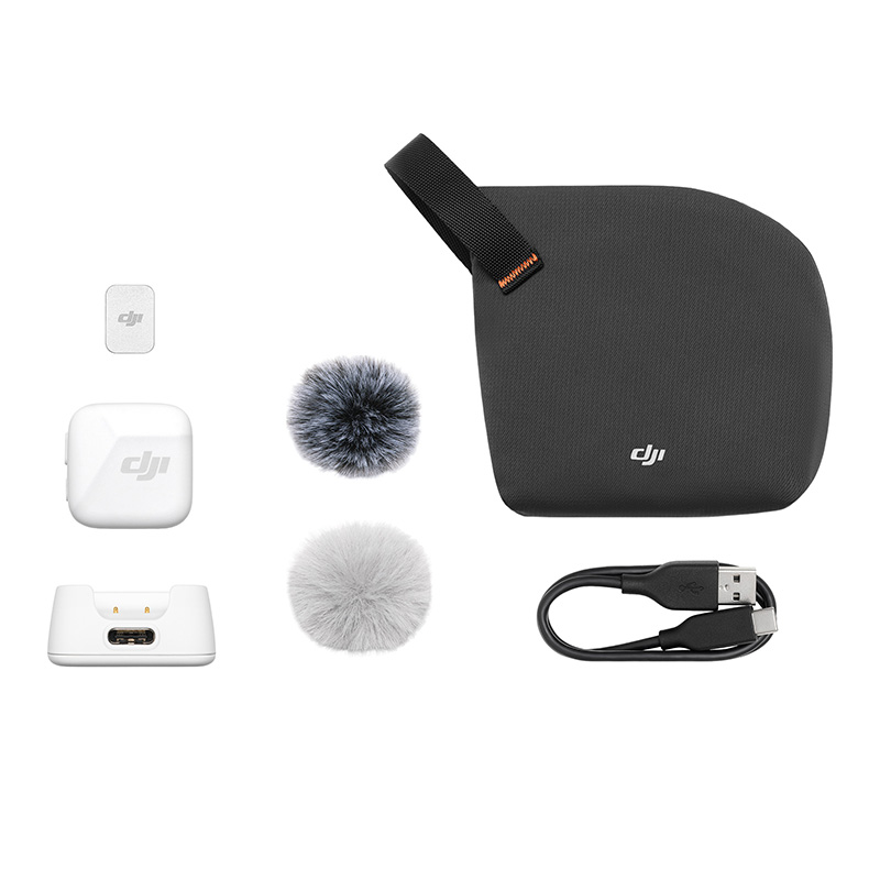 Nadajnik mikrofonowy DJI Mic Mini (Arctic White) - obrazek 6