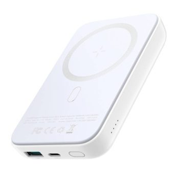 Mini bezprzewodowy PowerBank 20W 10000mAh Joyroom JR-W020 (biały)
