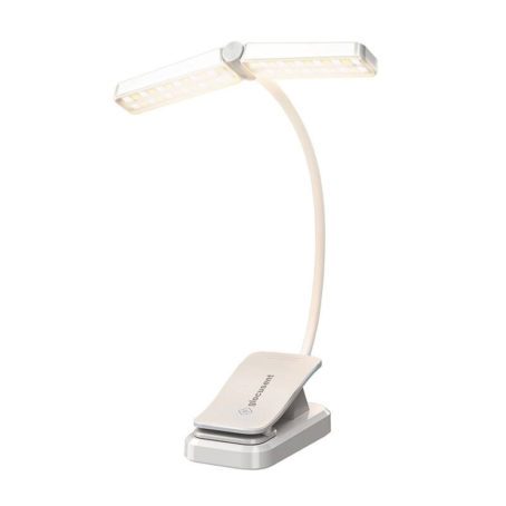 Lampka bezprzewodowa Wingy Glocusent GLCSNTA2902 z klipsem USB-C 1000mAh biała