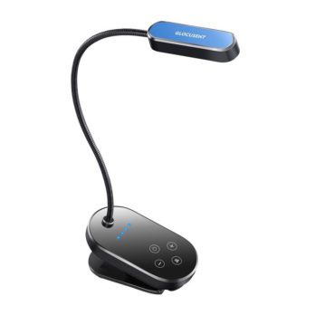 Lampka bezprzewodowa Glocusent Mini GLCSNTBL004 z klipsem czarna